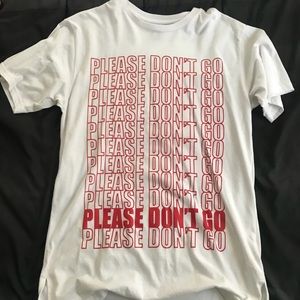 Forever 21 “Please Don’t Go” Tee